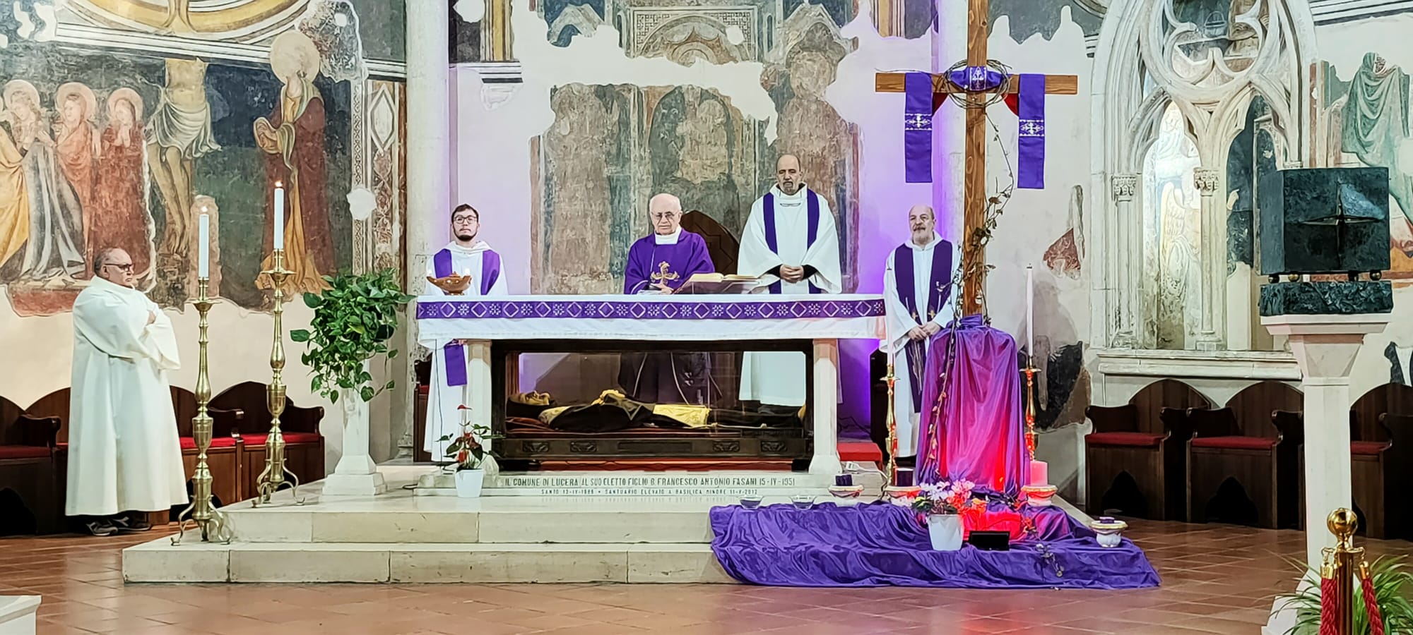 FRATI di GRAVINA IN VISITA A LUCERA